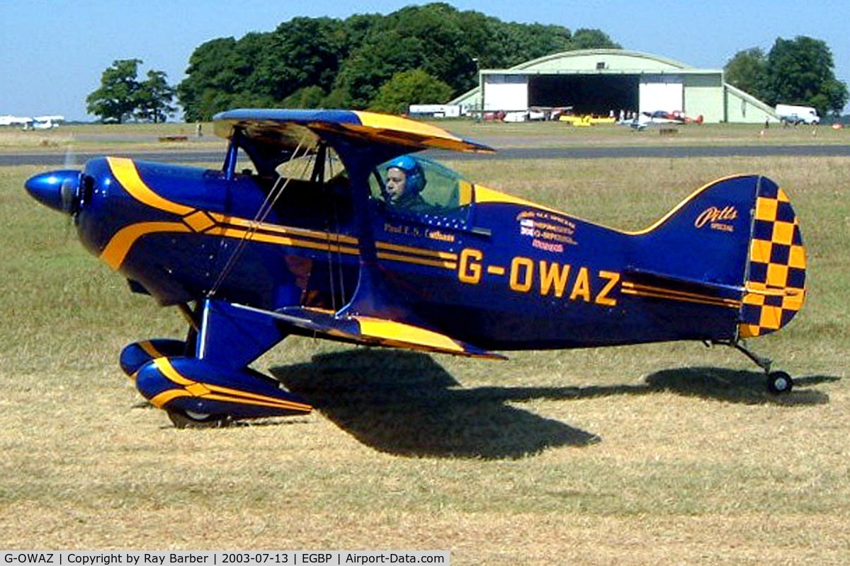 G-OWAZ, Pitts S-1C Special C/N 43JM, Pitts S-1C Special [43JM] Kemble~G 13/07/2003