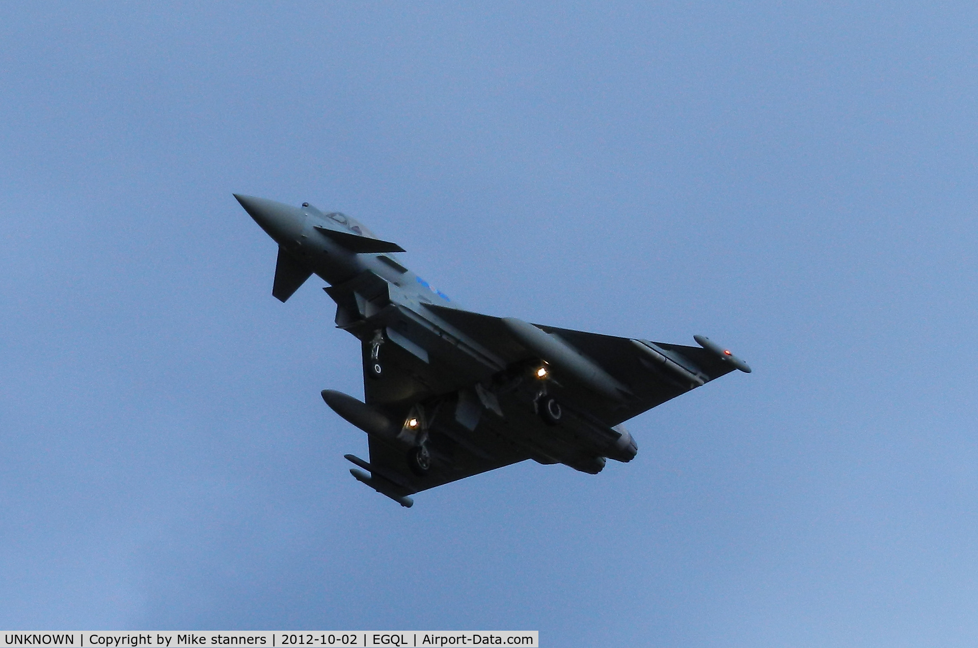 UNKNOWN, Miscellaneous Various C/N unknown, a 6sqn typhoon FGR.4 Circuit bashing at its home base