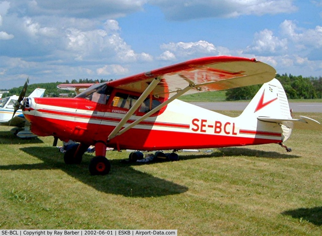 SE-BCL, Stinson 108-1 Voyager C/N 108-2103, Stinson 108-1 Voyager [108-2103] Barkarby~SE 01/06/2002