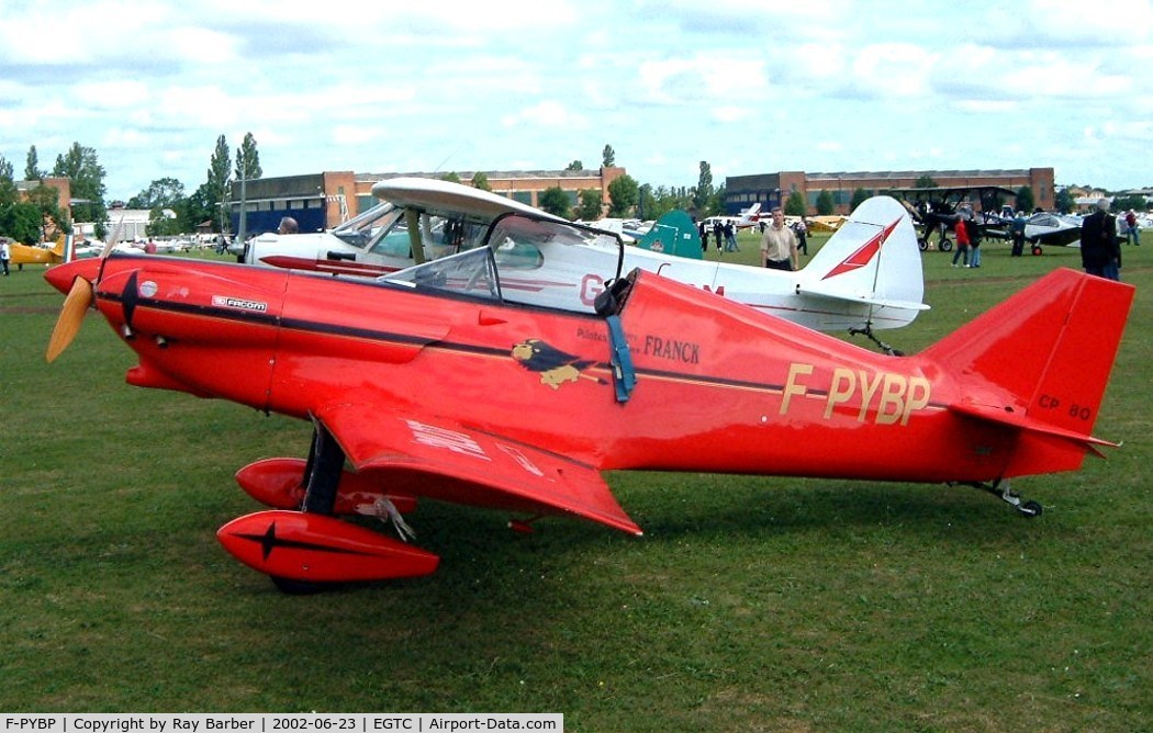 F-PYBP, Piel CP-80 Zephir C/N 06, Piel CP.80 Zef [6] Cranfield~G 23/06/2002