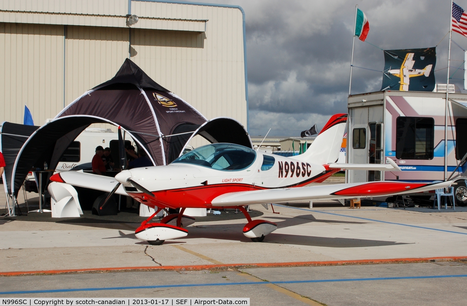 N996SC, CZAW SportCruiser C/N P1001081, Czech Sport Aircraft A S SPORTCRUISER, N996SC, at the US Sport Aviation Expo, Sebring Regional Airport, Sebring, FL