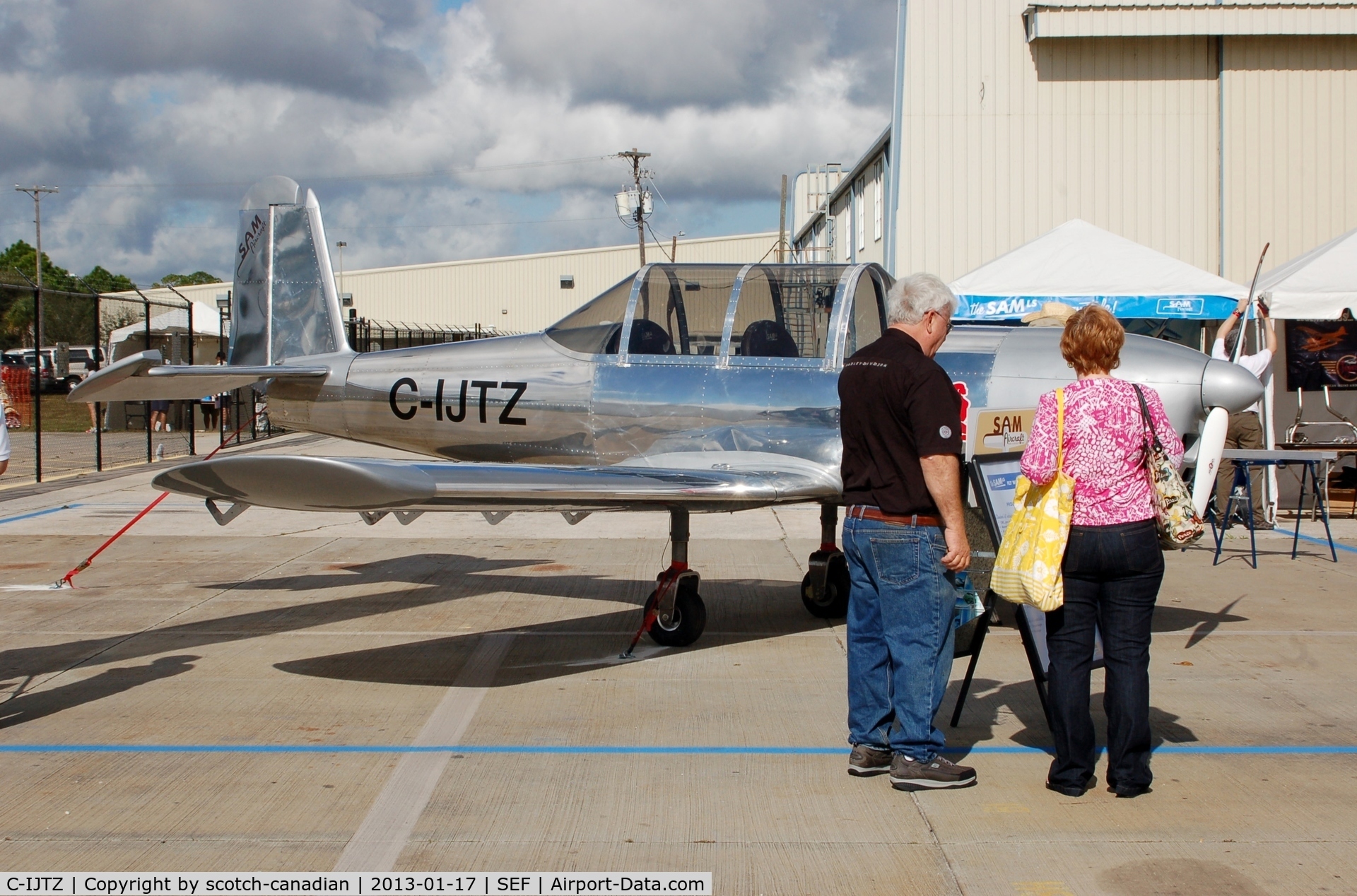 C-IJTZ, 2013 SAM Aircraft LS C/N N/A, SAM Aircraft LS, C-IJTZ, at the US Sport Aviation Expo, Sebring Regional Airport, Sebring, FL