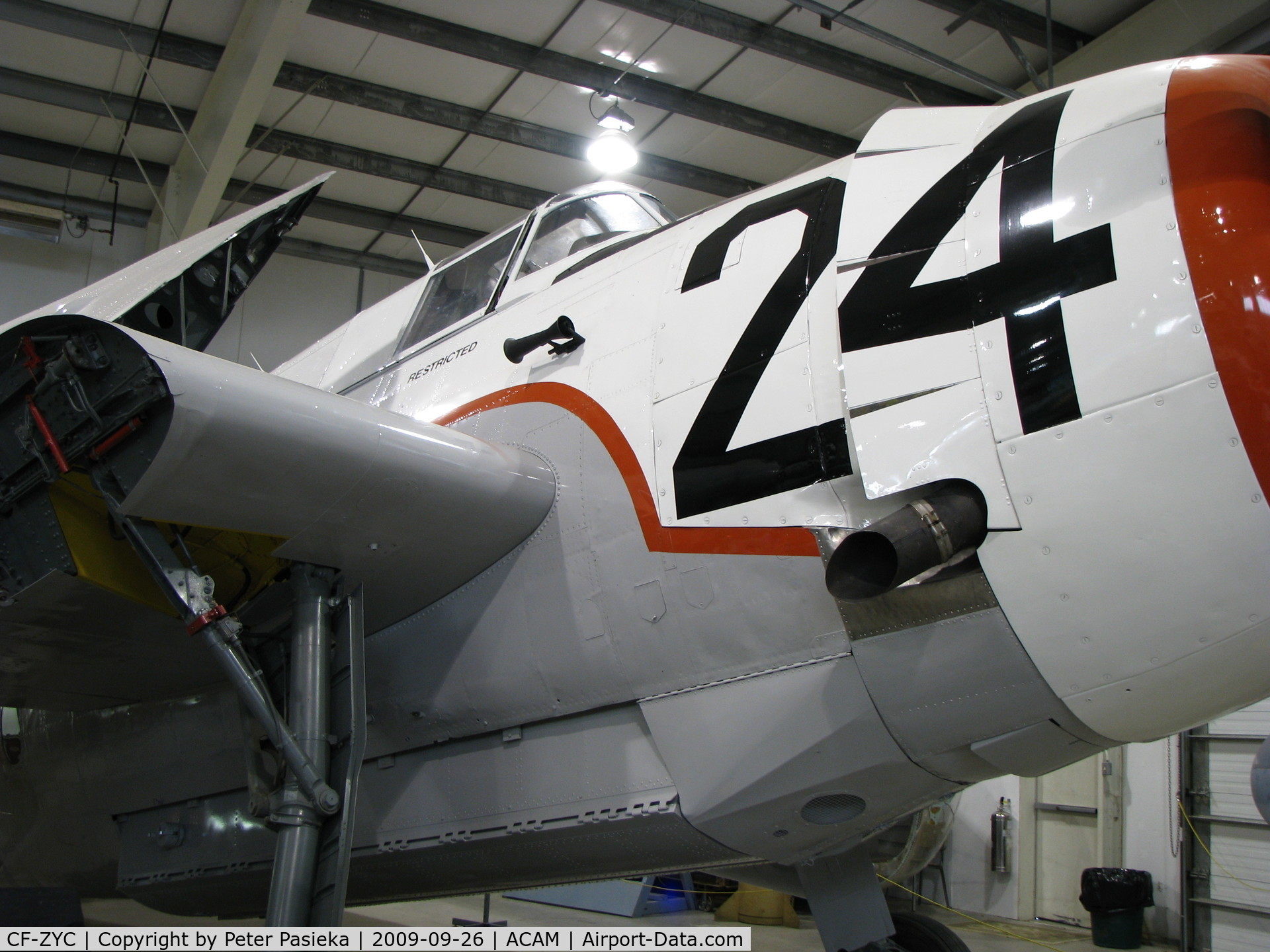 CF-ZYC, Grumman TBM-3E Avenger C/N 53607, Atlantic Canada Aviation Museum