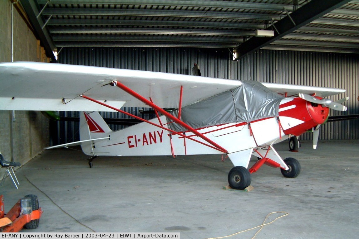 EI-ANY, 1959 Piper PA-18-95 Super Cub Super Cub C/N 18-7152, Piper PA-18-95 Super Cub [18-7132] Weston~EI 23/04/2003