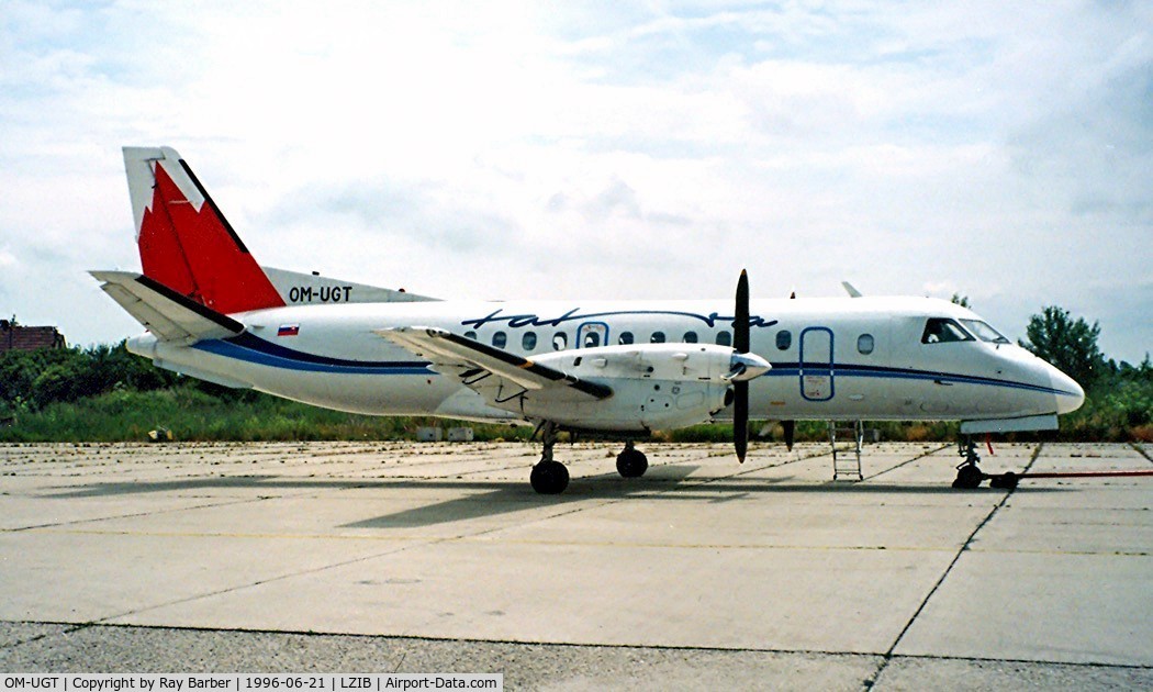 OM-UGT, 1989 Saab 340B C/N 340B-171, SAAB-Scania SF.340B [171] (Tatra Air) Bratislava~OM 21/06/1996