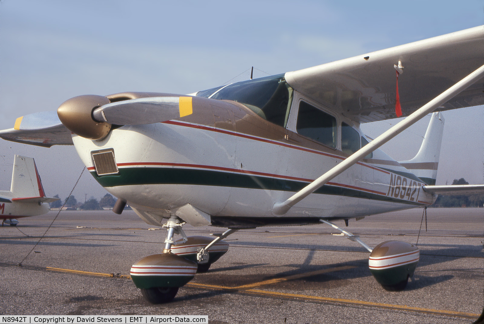 N8942T, Cessna 182C Skylane C/N 52842, Taken when 42T was the family plane, here based at El Monte, CA
