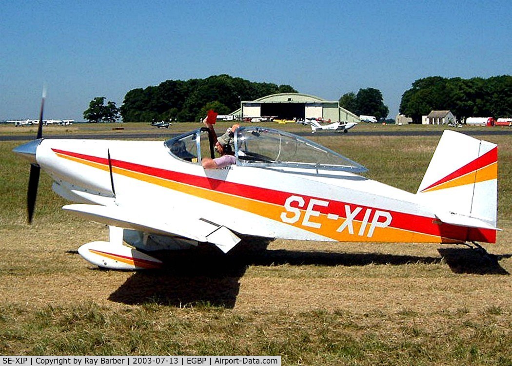 SE-XIP, 1988 Thorp T-18 Tiger C/N 548, Thorp T.18 Tiger [548] Kemble~G 13/07/2003