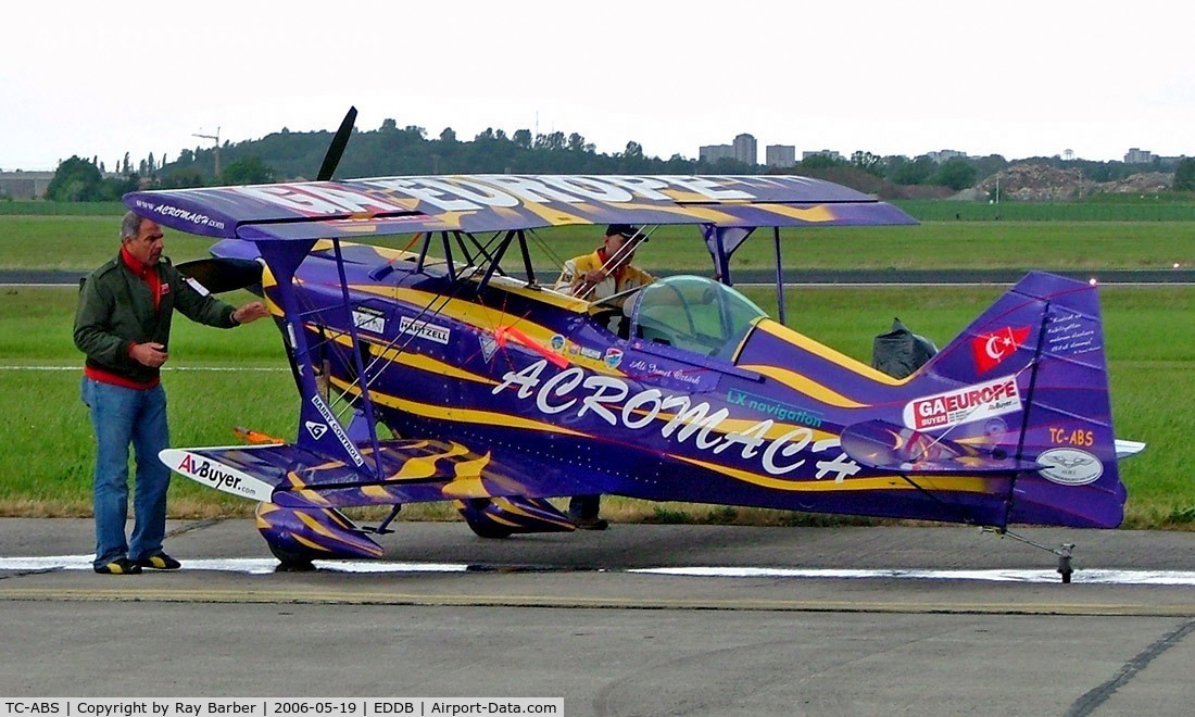 TC-ABS, Pitts S-2S Special C/N 2002, Aerotek S-2A Special [2002] Berlin-Schonefeld~D 19/05/2006