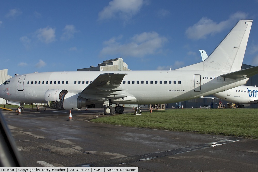 LN-KKR, 1988 Boeing 737-3Y0 C/N 24256, 1988 Boeing 737-3Y0, c/n: 24256 at Lasham