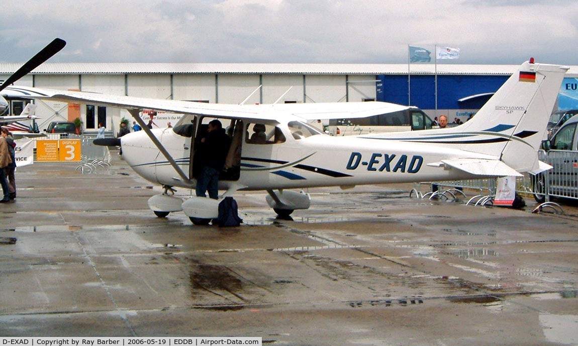 D-EXAD, 2006 Cessna 172S C/N 172S10139, Cessna 172S Skyhawk SP [172S-10139] Berlin-Schonefeld~D 19/05/2006. Only on the German register for less than a month.