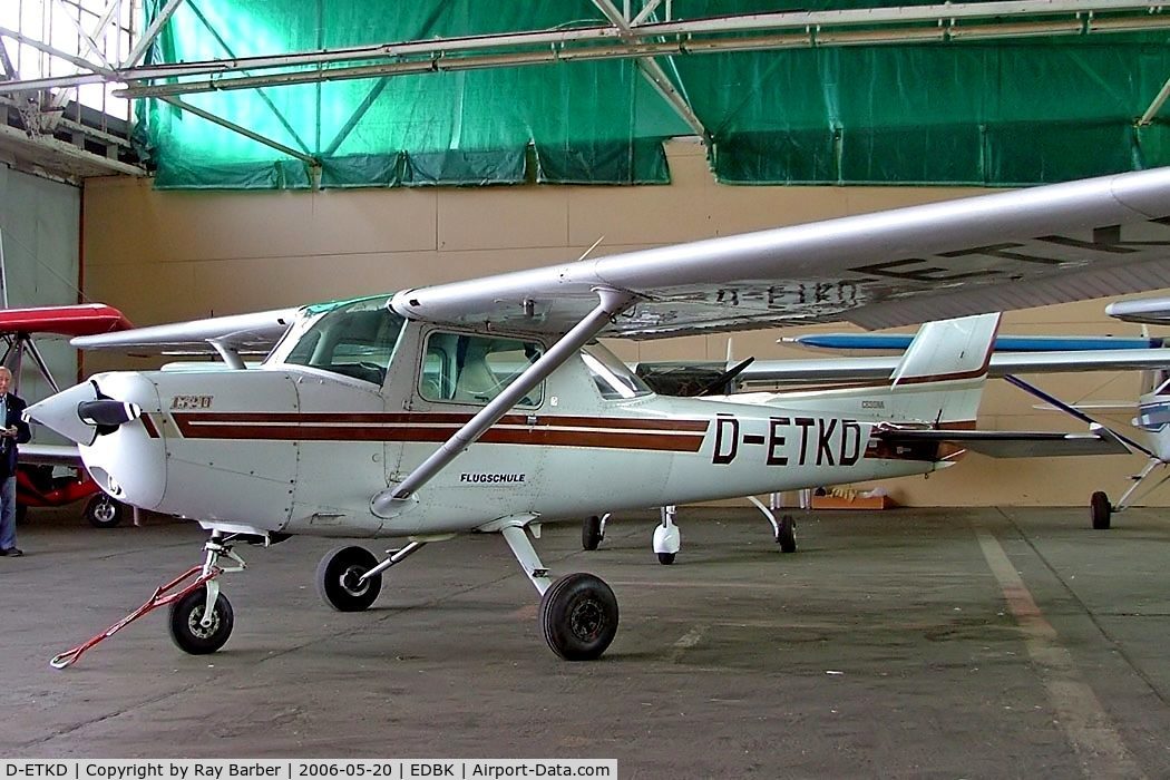 D-ETKD, Cessna 152 II C/N 15285609, Cessna 152 II [152-85609] Kyritz~D 20/05/2006