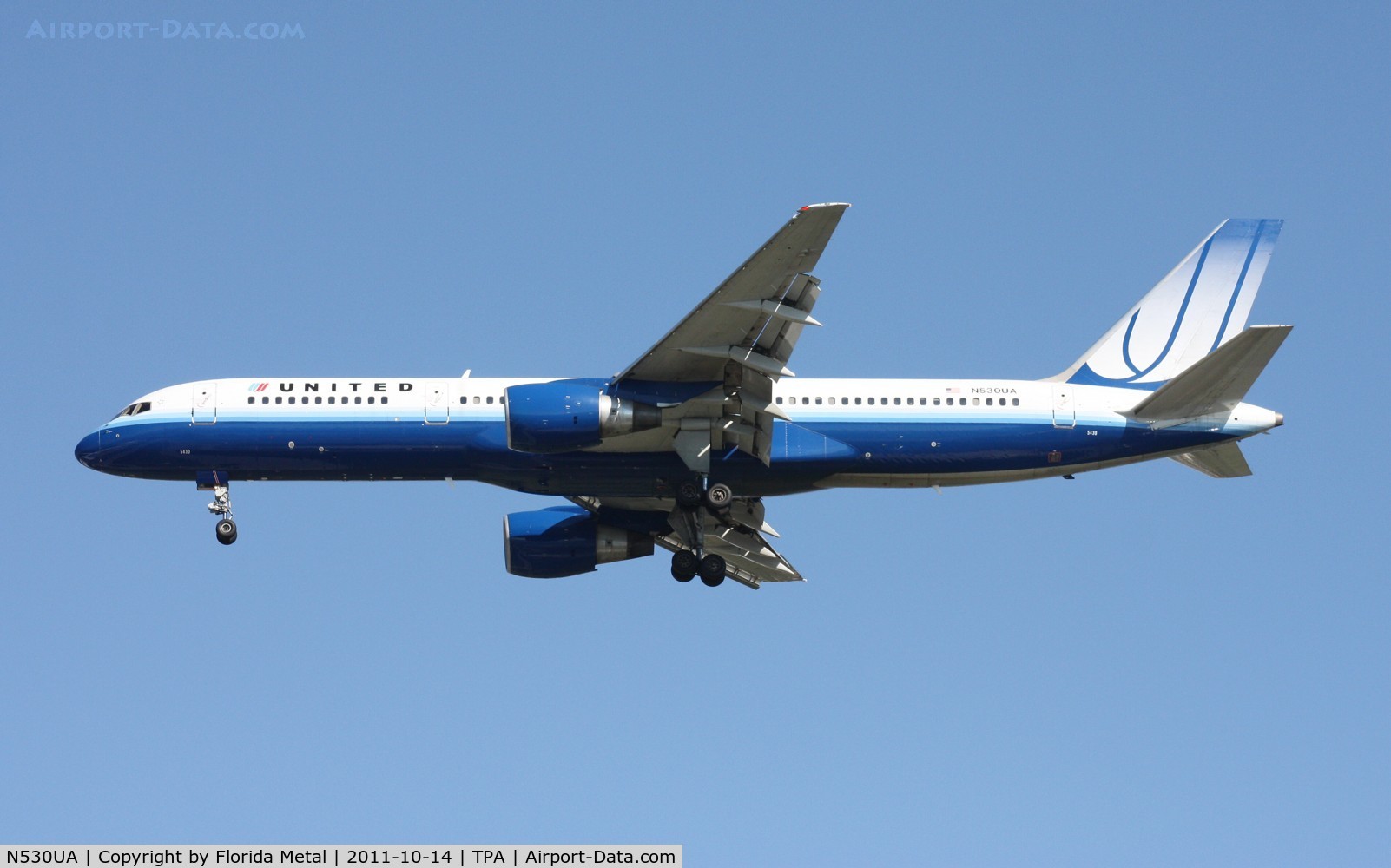 N530UA, 1991 Boeing 757-222 C/N 25043, United 757-200