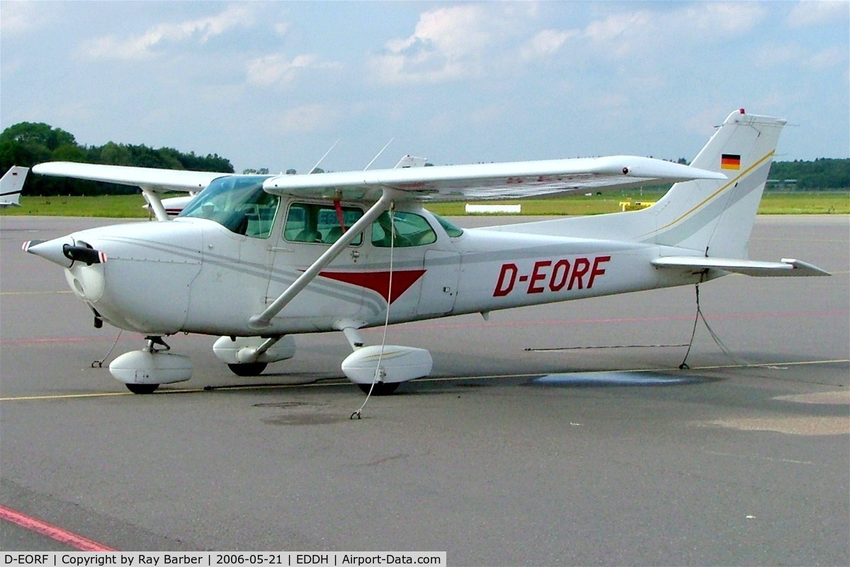 D-EORF, Reims F172N Skyhawk C/N 1954, R/Cessna F.172N Skyhawk [1954] Hamburg-Fuhlsbuettel~D 21/05/2006