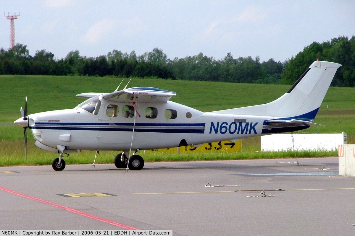 N60MK, 1981 Cessna P210N Pressurised Centurion C/N P21000670, Cessna P.210N Pressurized Centurion [P210-00670] Hamburg-Fuhlsbuettel~D 21/05/2006