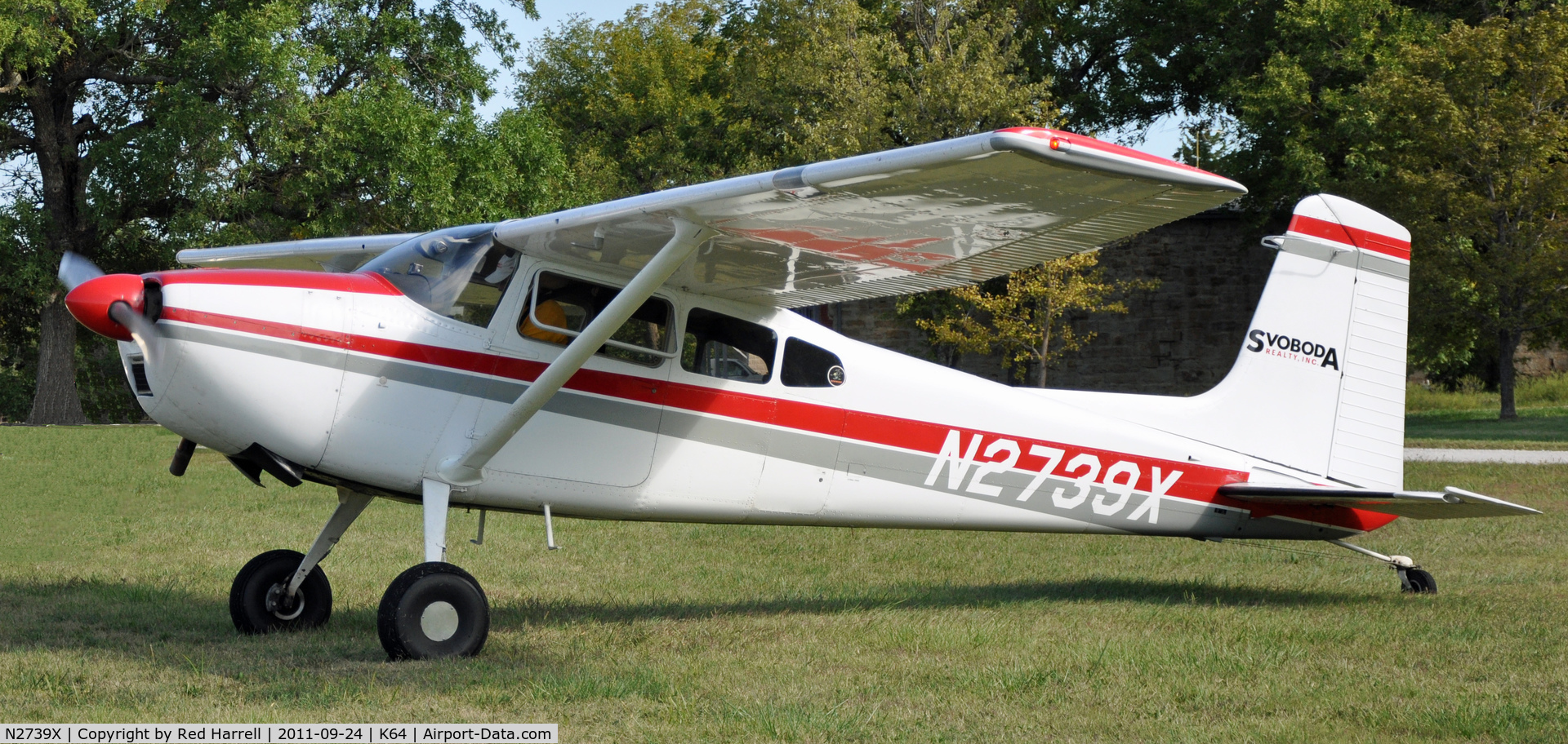 N2739X, 1965 Cessna 180H Skywagon C/N 18051539, Seen at K64