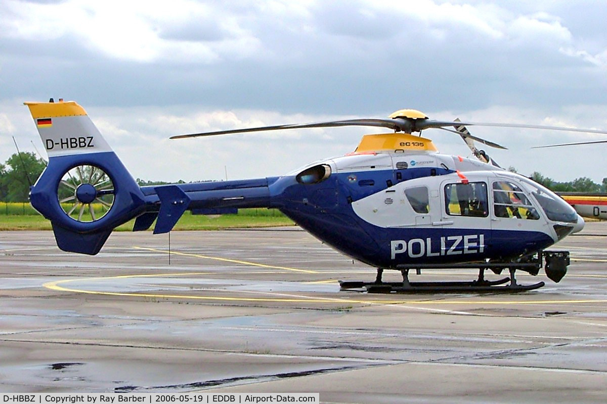 D-HBBZ, 2003 Eurocopter EC-135P-2i C/N 135-0269, Eurocopter EC.135P2 (Brandenburg Police) Berlin-Schonefeld~D 19/05/2006