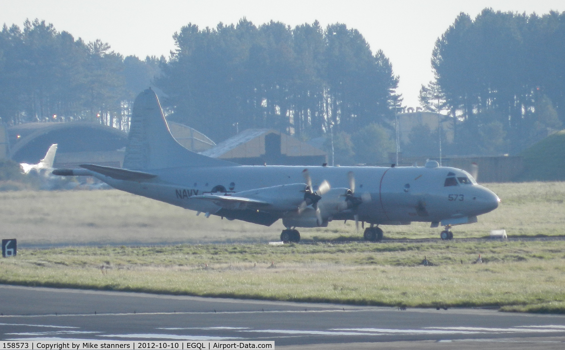 158573, 1972 Lockheed P-3C Orion C/N 285A-5582, VP-10 P-3C Orion taxiing to its dispersal area after completing a joint warrior mission,first pic in the database