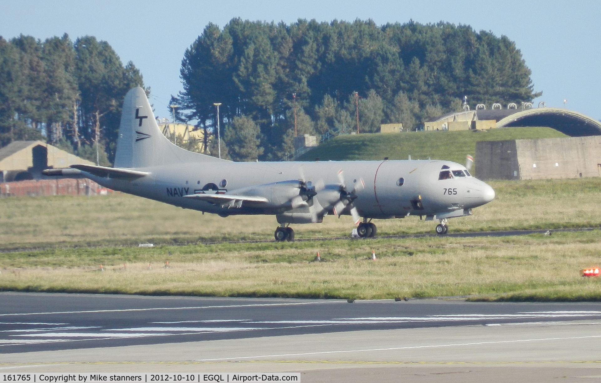 161765, Lockheed P-3C Orion C/N 285G-5779, VP-62 Orion ,one of 3 US Navy P-3's deployed to RAF Leuchars for exercise Joint warrior