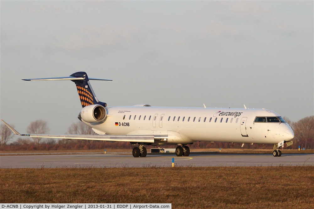 D-ACNB, 2009 Bombardier CRJ-900ER (CL-600-2D24) C/N 15230, Crawling down taxiway A6.....