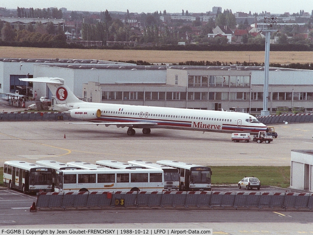 F-GGMB, 1988 McDonnell Douglas MD-83 (DC-9-83) C/N 49617, MINERVE