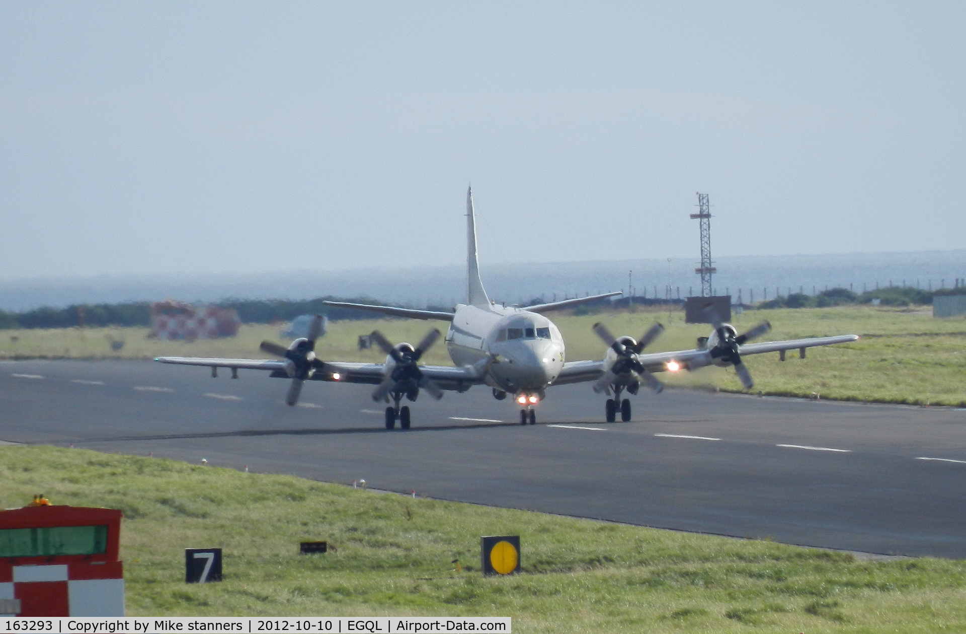 163293, 1989 Lockheed P-3C Orion C/N 285G-5822, VP-26 Orion landing after a joint warrior sortie,first pic in the database