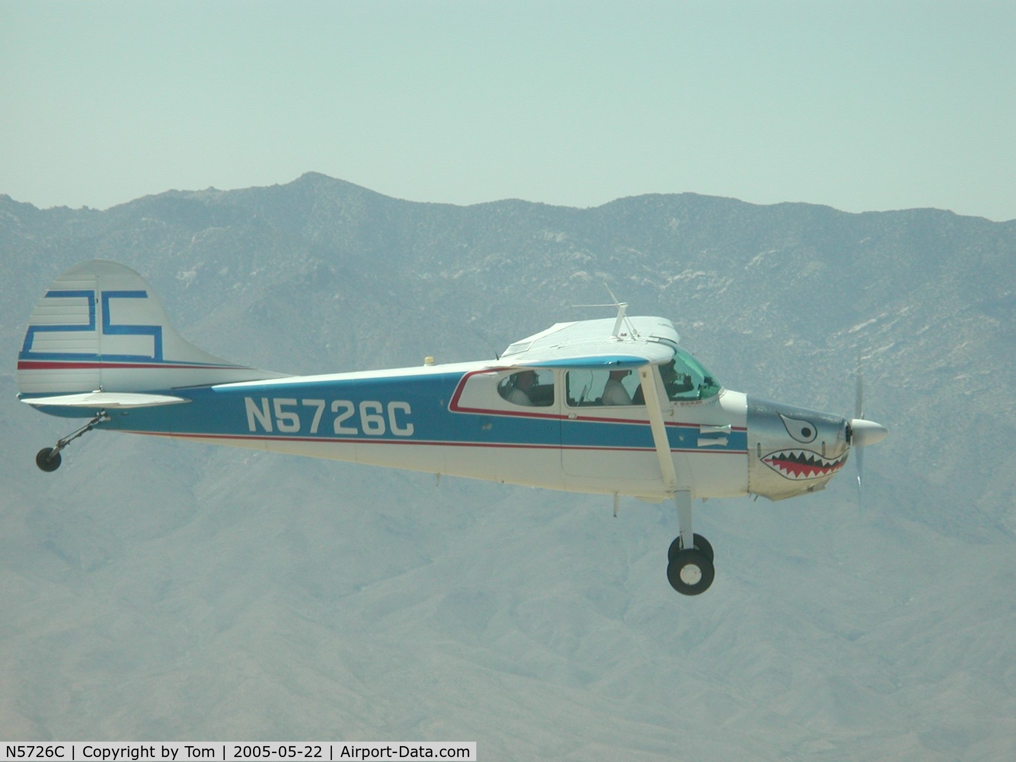 N5726C, 1950 Cessna 170A C/N 19680, Returning home from the Hayward Air Rally