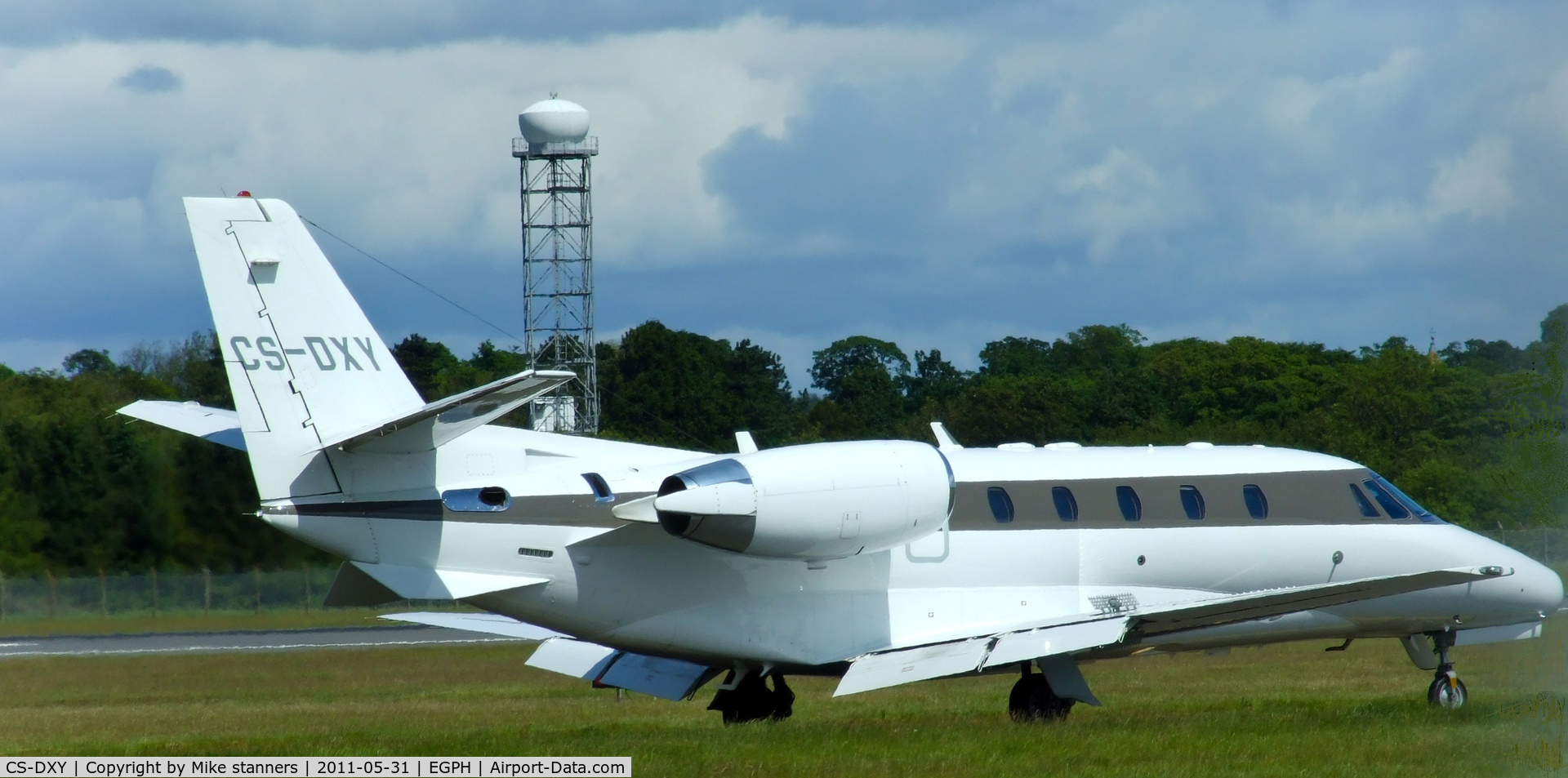 CS-DXY, 2008 Cessna 560 Citation Excel XLS C/N 560-5791, Netjets Citation XLS Arrives at EDI