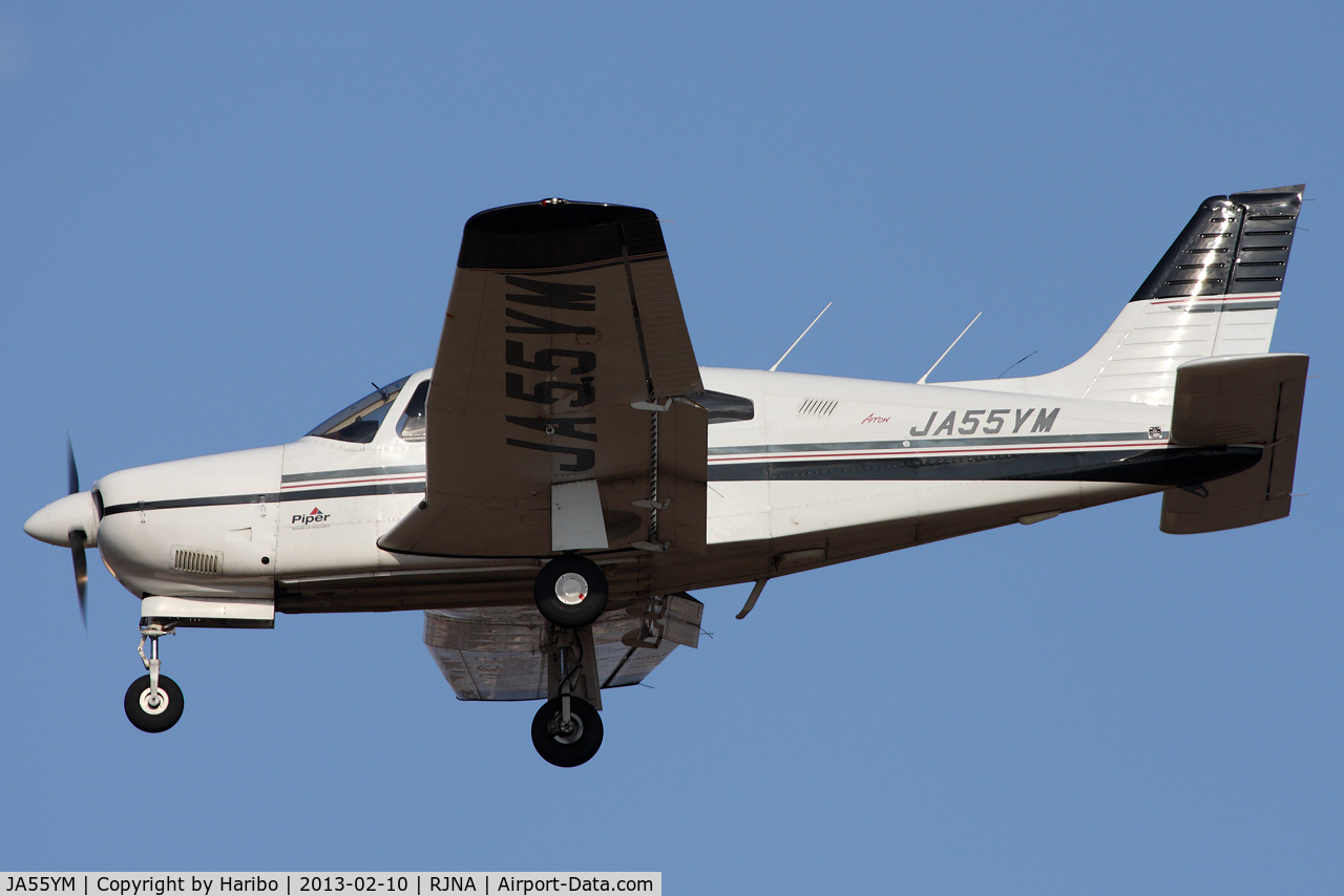 JA55YM, Piper PA-28R-201 Cherokee Arrow III C/N 2844013, Built in 1997.