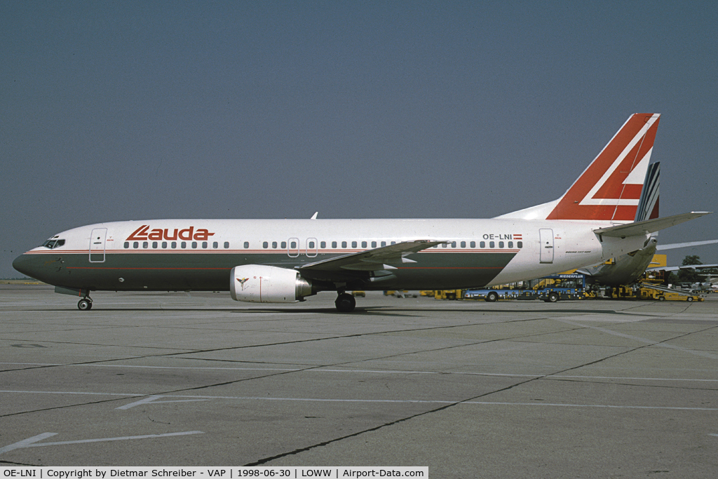 OE-LNI, 1993 Boeing 737-4Z9 C/N 27094, Lauda Air Boeing 737-400