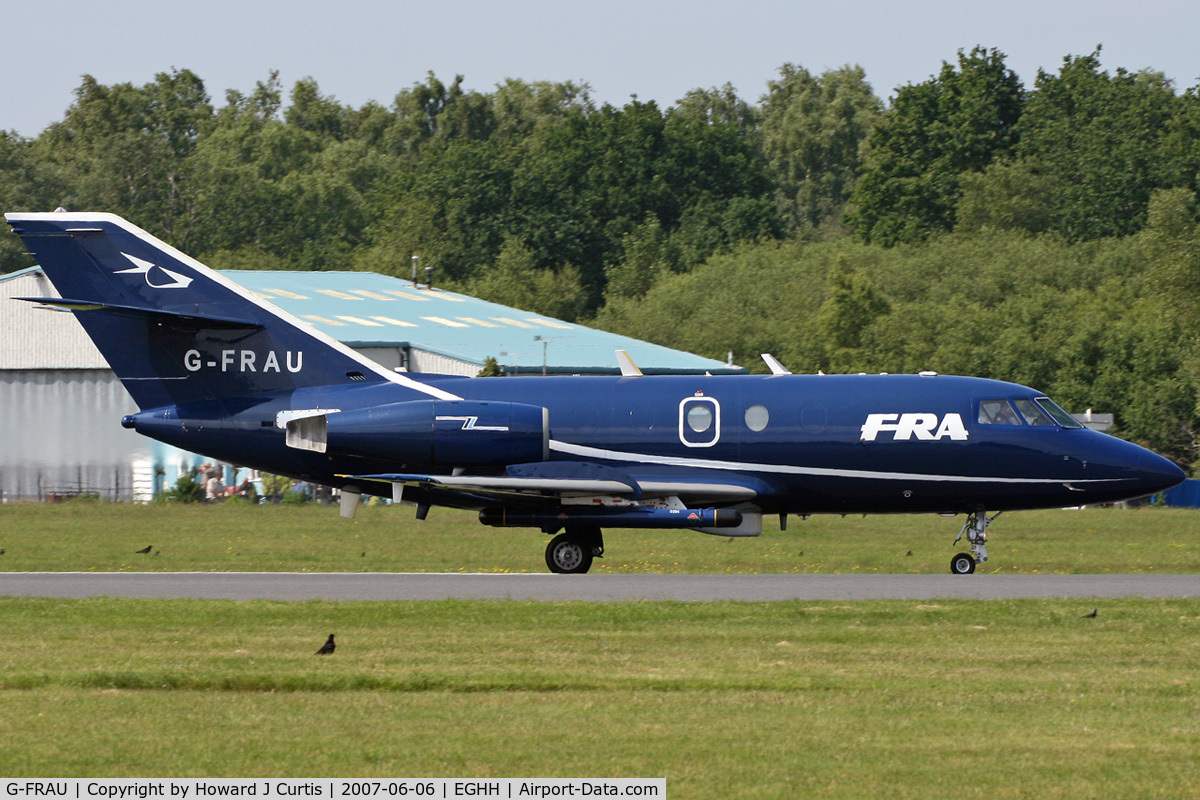 G-FRAU, 1967 Dassault Falcon (Mystere) 20C C/N 97, FR Aviation.