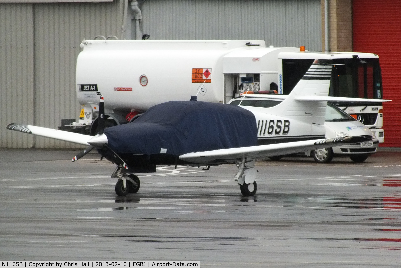 N116SB, 2000 Rockwell Commander 114B C/N 14678, at Gloucestershire Airport
