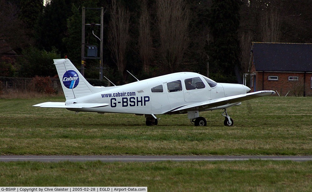 G-BSHP, 1986 Piper PA-28-161 Warrior C/N 28-8616002, Ex: N9107Y > G-BSHP > N190X > G-BSHP - Originally owned to, Air Service Training Ltd in May 1990 and currently with, Plane Talking Ltd since October 2004.