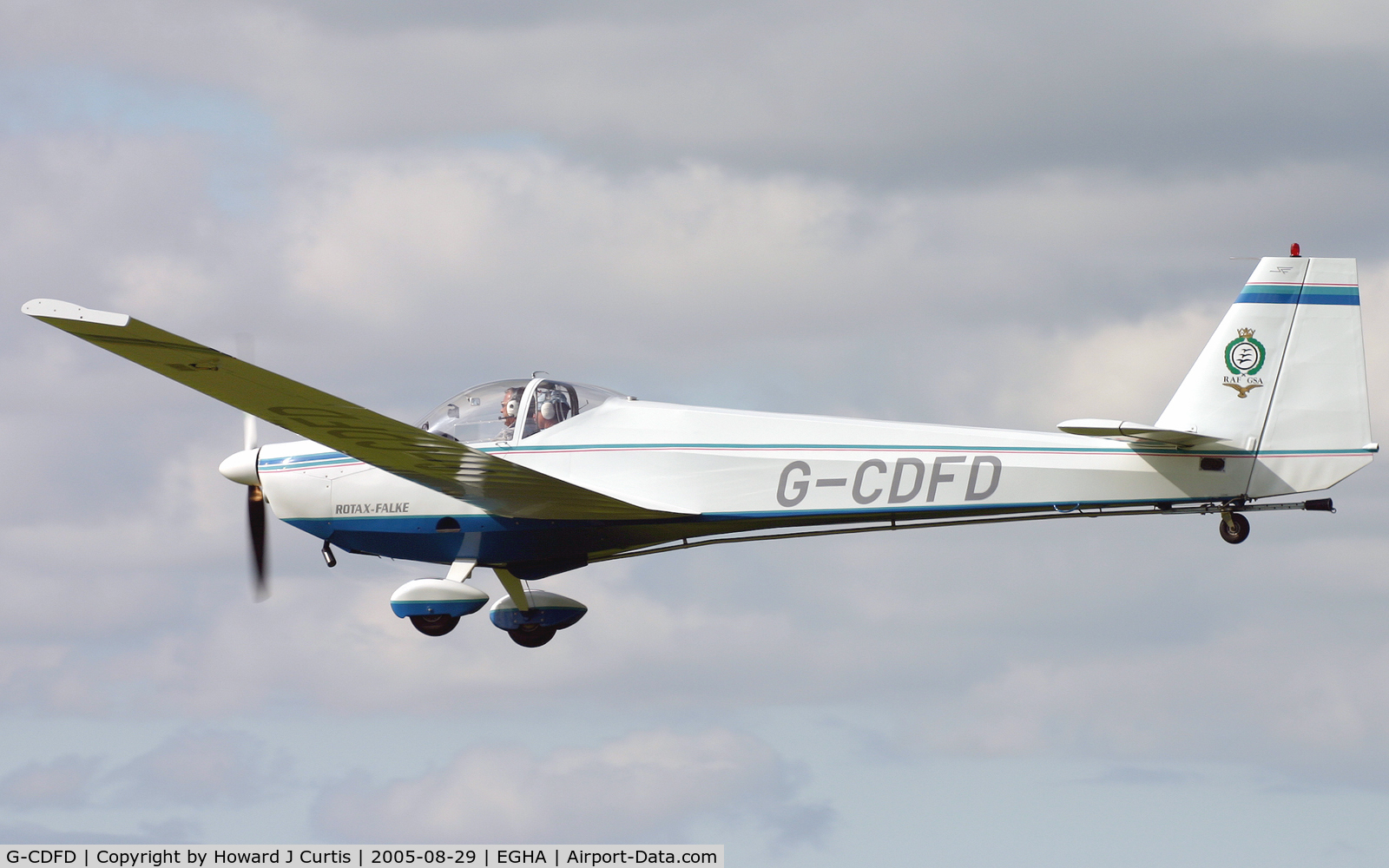 G-CDFD, 2004 Scheibe SF-25C Falke C/N 44705, Privately owned.