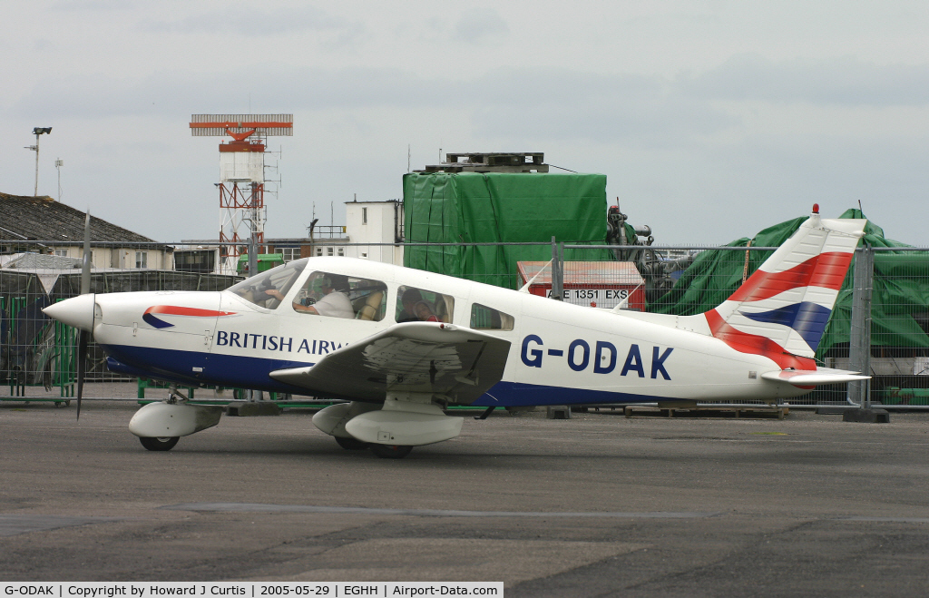 G-ODAK, 1979 Piper PA-28-236 Dakota C/N 28-7911162, British Airways Flying Club