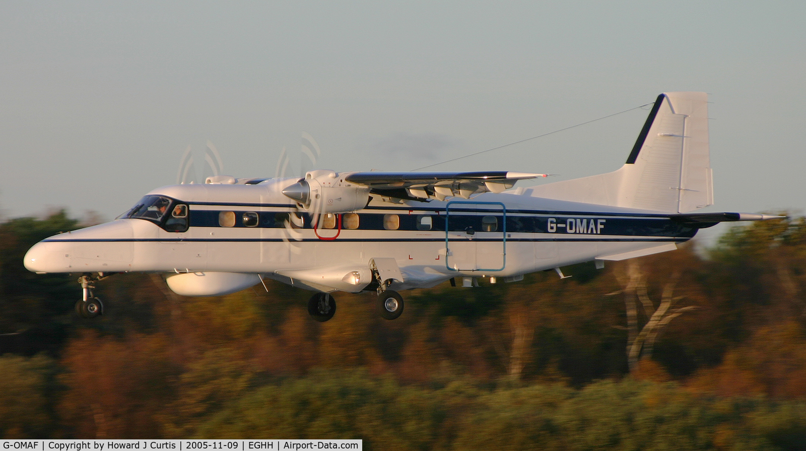 G-OMAF, 1986 Dornier 228-202K C/N 8112, Operated by FR Aviation