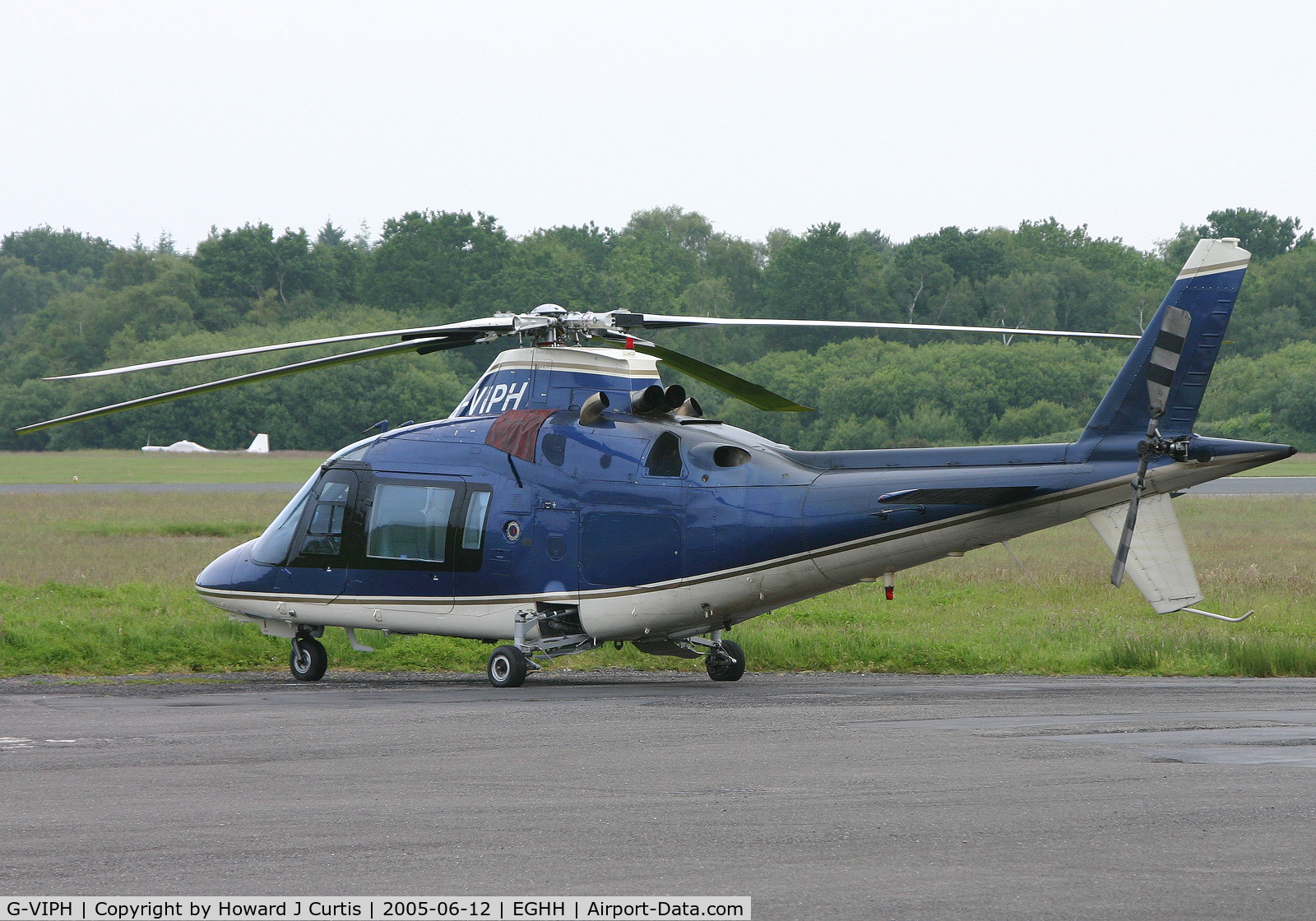 G-VIPH, 1991 Agusta A-109C C/N 7643, Privately owned.