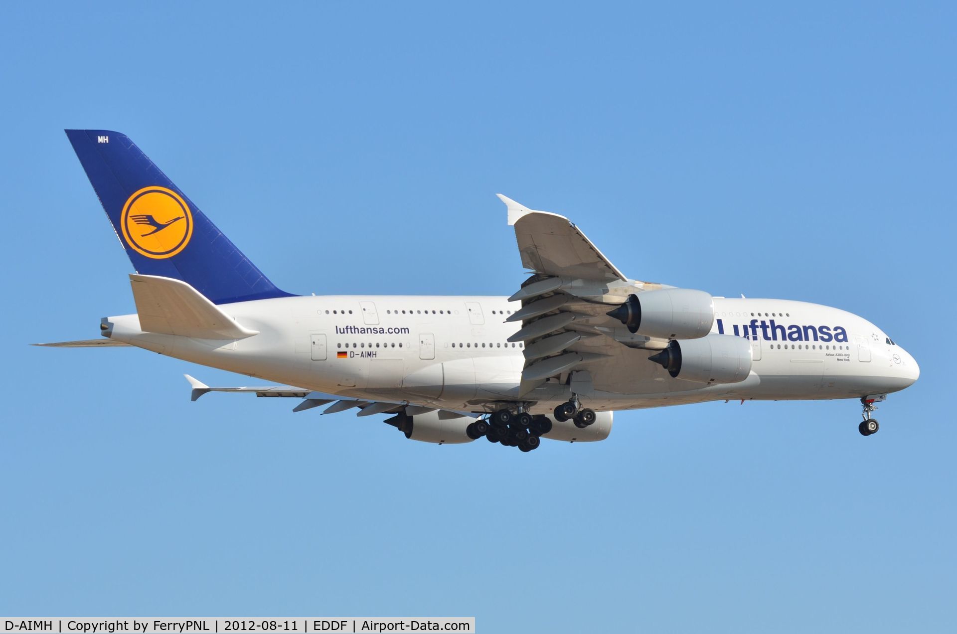 D-AIMH, 2010 Airbus A380-841 C/N 070, LH A388
