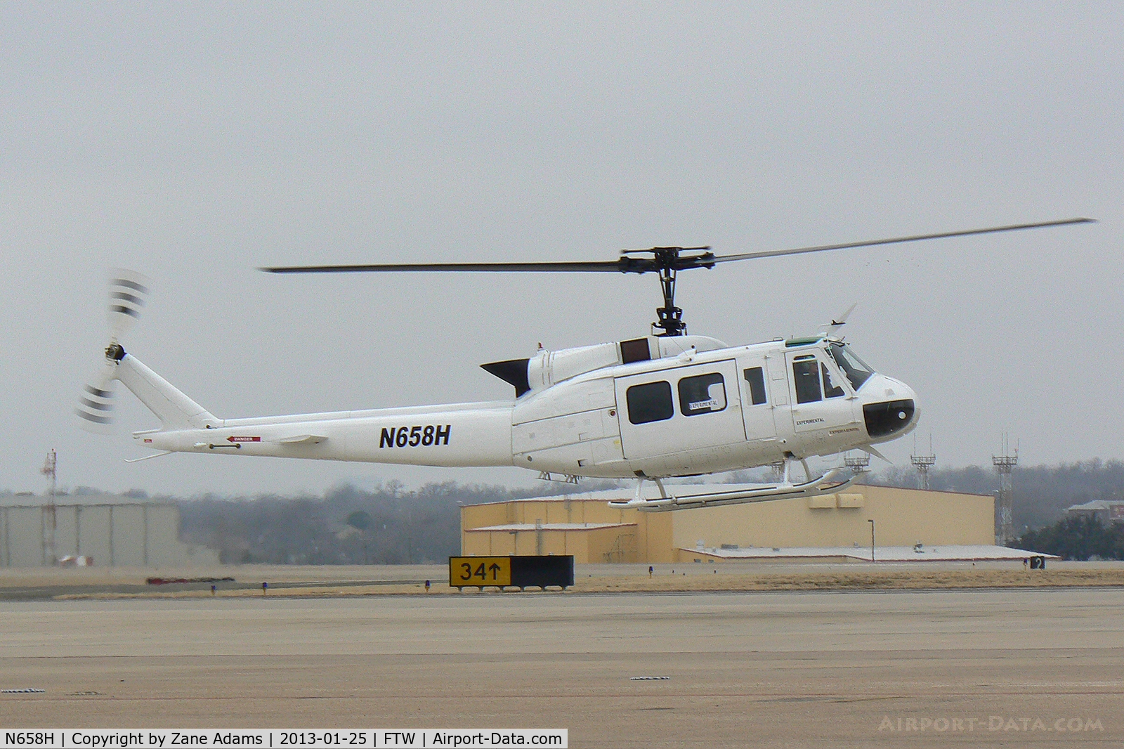 N658H, 1968 Bell UH-1H C/N 67-17658, At Meacham Field - Fort Worth, TX