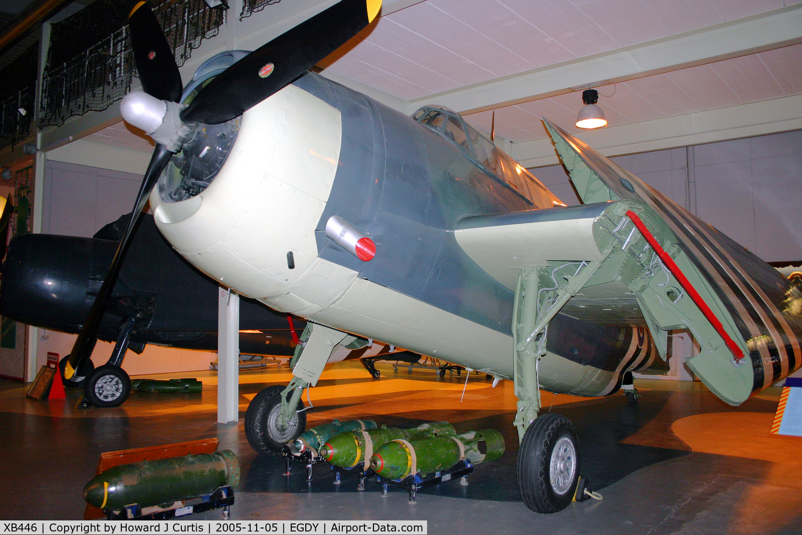 XB446, 1945 General Motors TBM-3S Avenger ECM.6B C/N 2241, At the Fleet Air Arm Museum