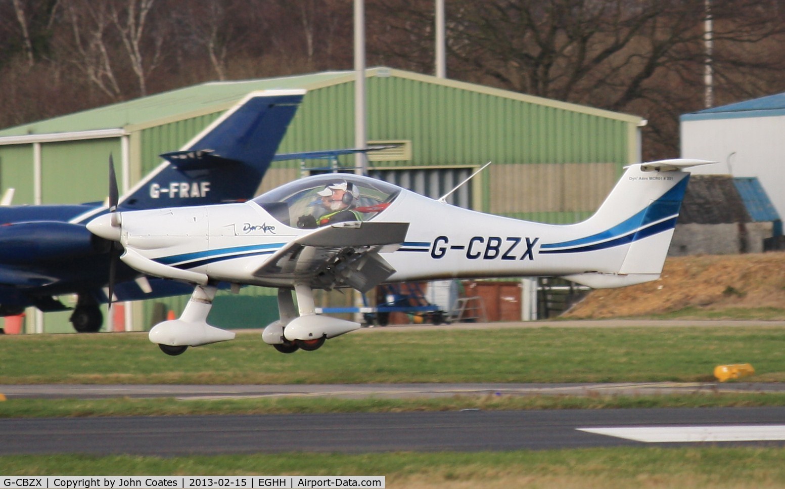 G-CBZX, 2005 Dyn'Aero MCR-01 ULC Banbi C/N PFA 301B-13957, Resident Banbi arriving in the sun