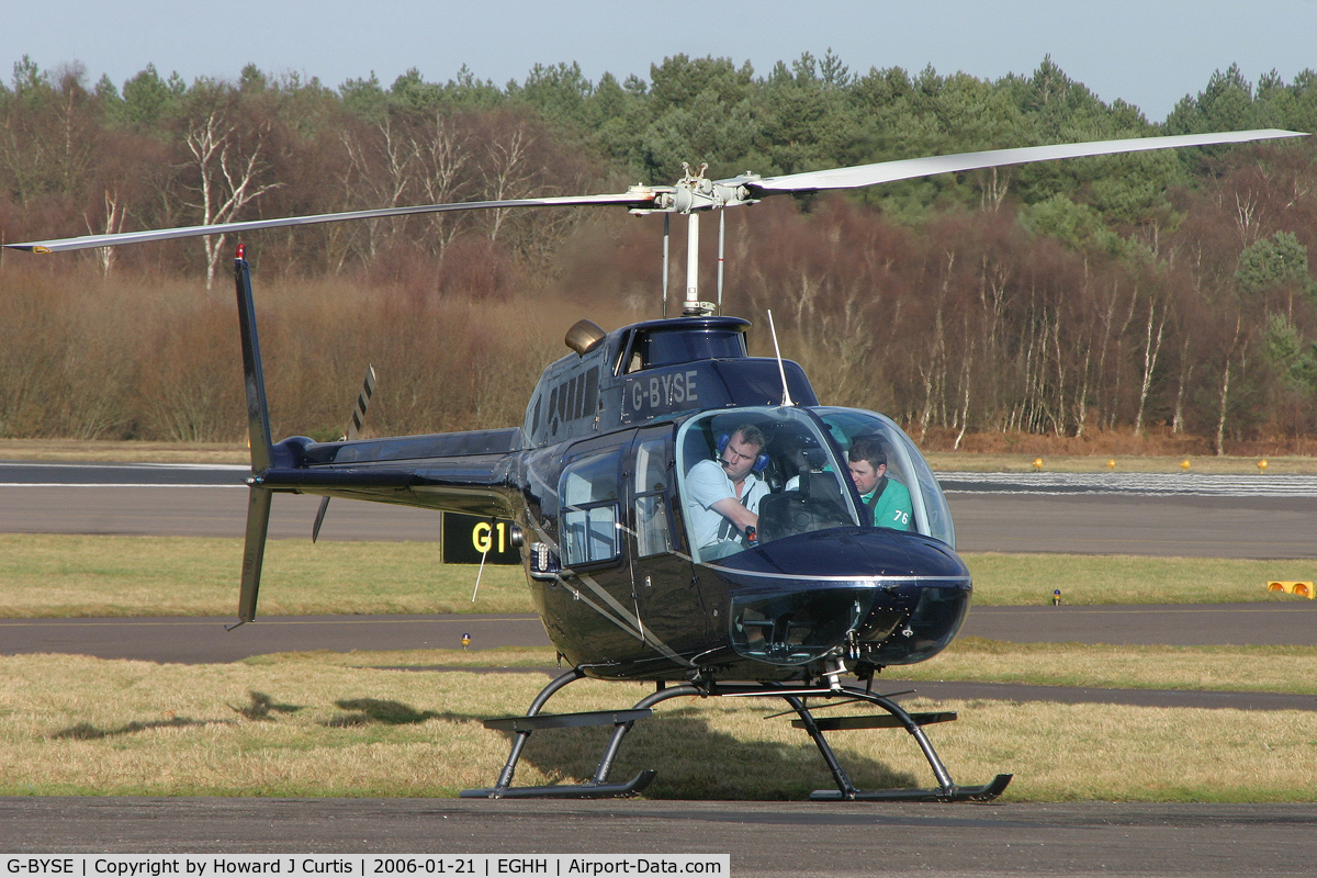 G-BYSE, 1978 Agusta-Bell 206B JetRanger II C/N 8553, Privately owned