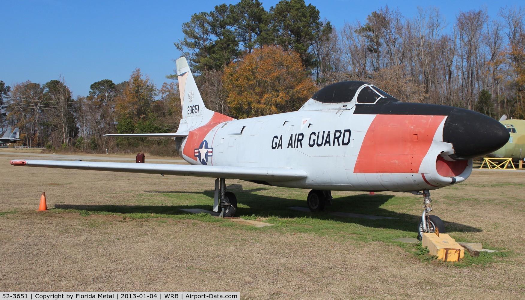 52-3651, 1952 North American F-86L Sabre C/N 190-54, F-86L Sabre