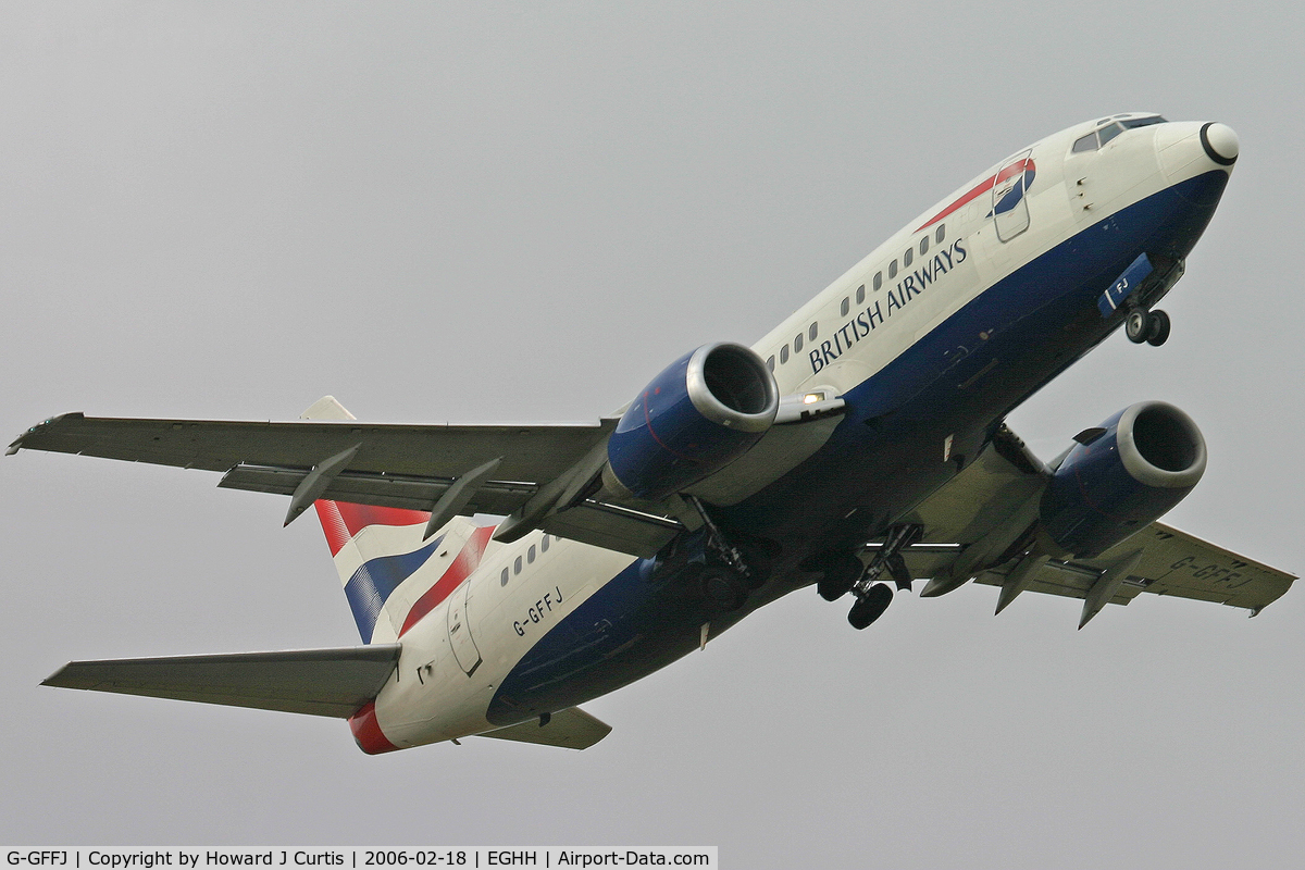 G-GFFJ, 1994 Boeing 737-5H6 C/N 27355, British Airways