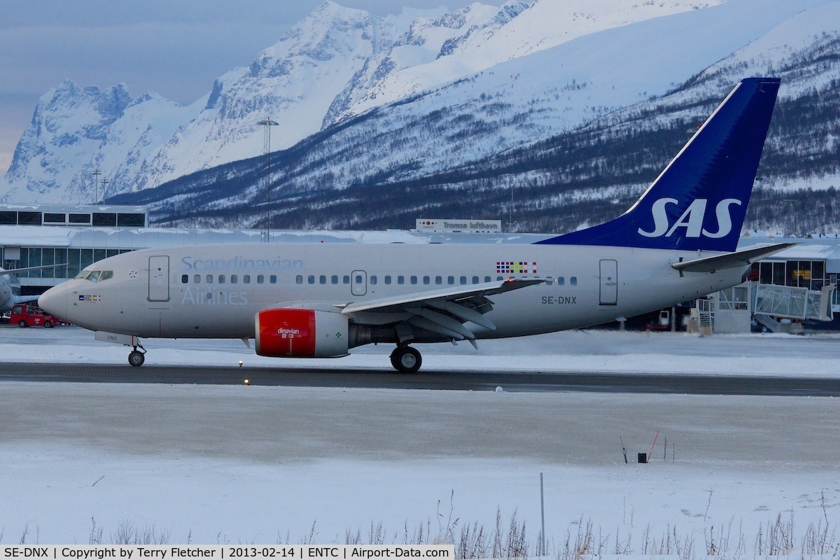 SE-DNX, 1999 Boeing 737-683 C/N 28304, SAS Boeing 737-683, c/n: 28304 at Tromso