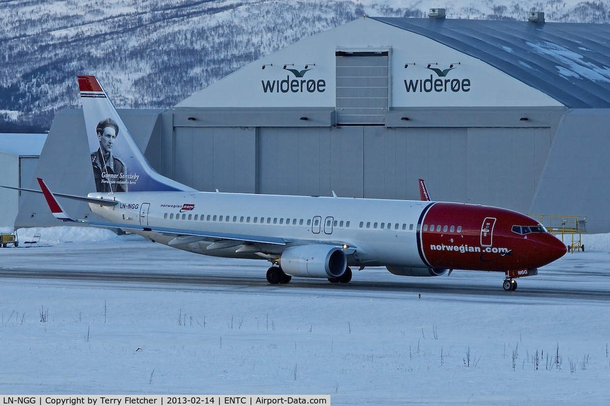 LN-NGG, 2012 Boeing 737-8JP C/N 39018, 2012 Boeing 737-8JP(WL), c/n: 39018 at Tromso