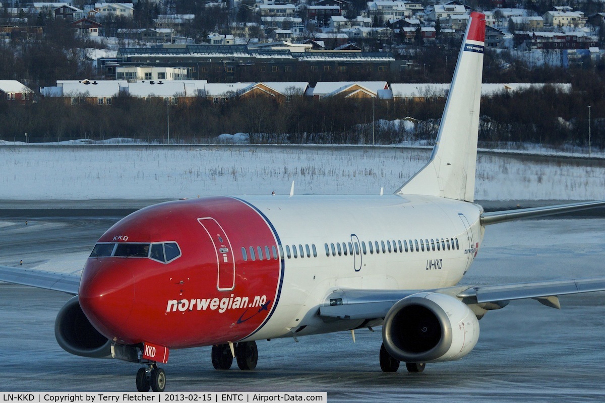 LN-KKD, 1999 Boeing 737-33V C/N 29339, 1999 Boeing 737-33V, c/n: 29339 at Tromso