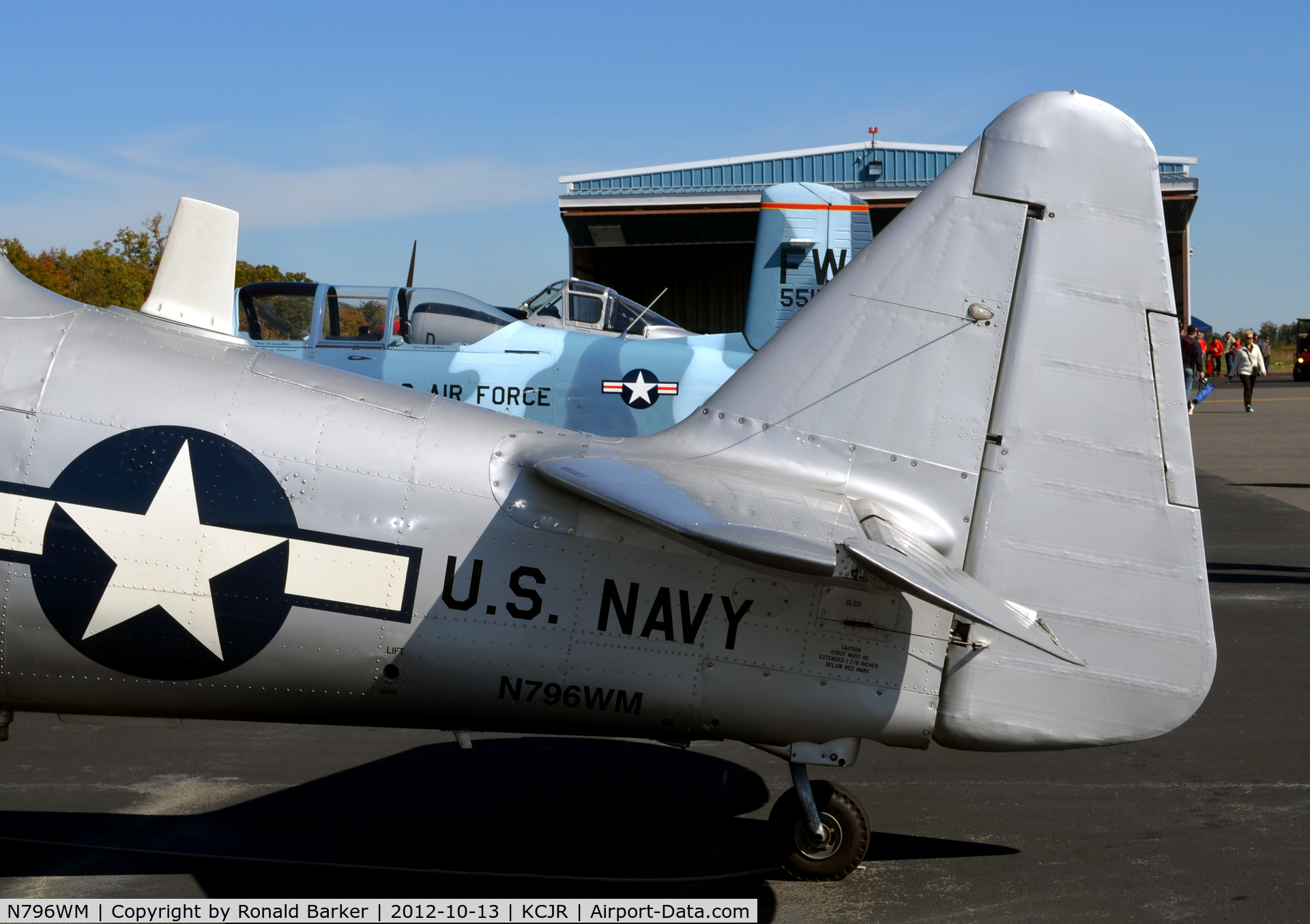 N796WM, 1943 North American AT-6D Texan C/N 88-15328, Culpeper Air Fest 2012