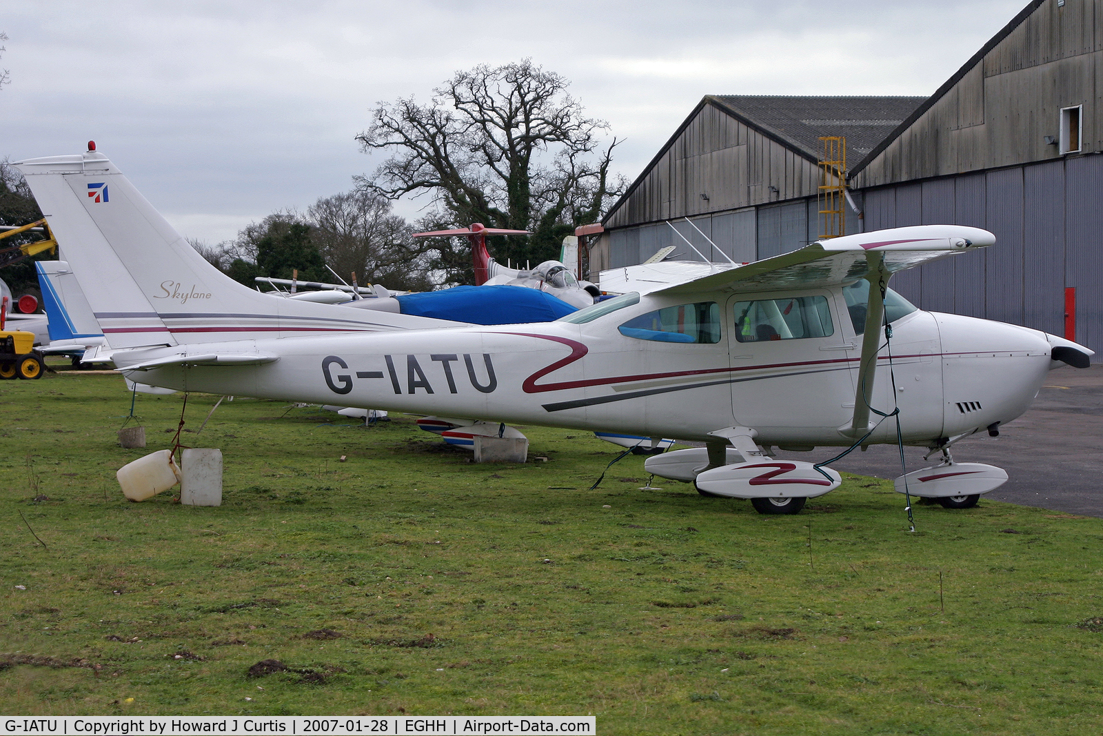 G-IATU, 1973 Cessna 182P Skylane C/N 182-61436, Privately owned.