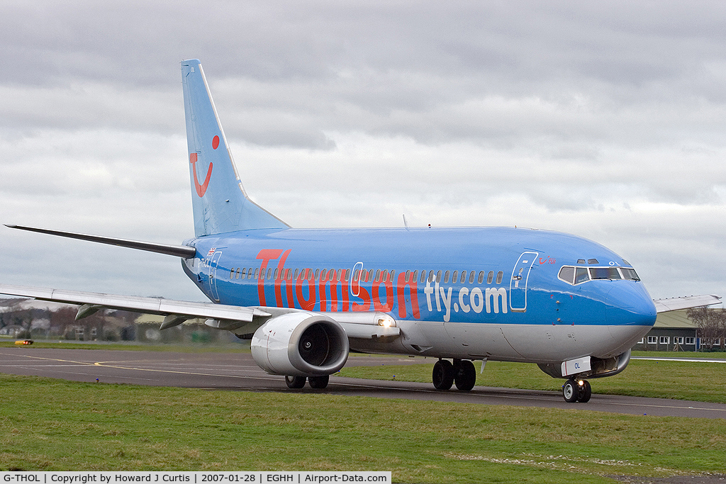 G-THOL, 1999 Boeing 737-36N C/N 28594, Thomsonfly.com