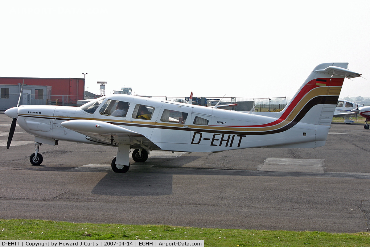 D-EHIT, 1978 Piper PA-32RT-300 Lance II C/N 32R-7885061, Privately owned.